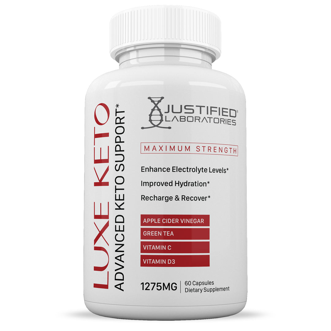 Front facing image of Luxe Keto ACV Pills 1275MG