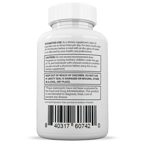 Suggested use and warnings of Luxe Keto ACV Pills 1275MG