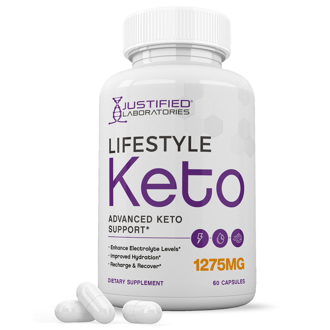 1 Bottle of Lifestyle Keto ACV Pills 1275MG