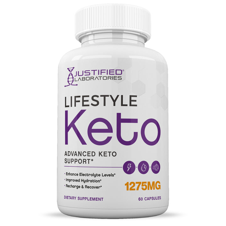 Front of Lifestyle Keto ACV Pills 1275MG