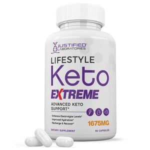 Lifestyle Keto ACV Extreme Pills 1675MG