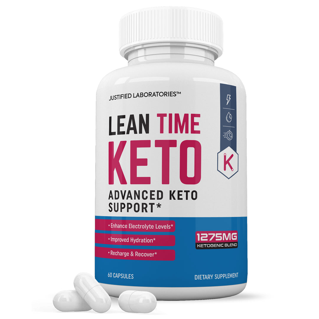 1 bottle of Lean Time Keto ACV Pills 1275MG