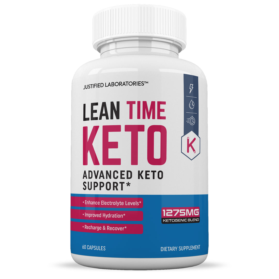 Front of Lean Time Keto ACV Pills 1275MG