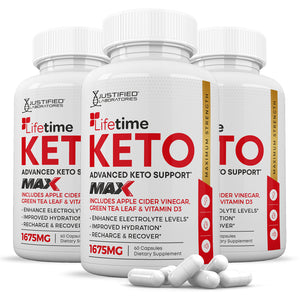 Píldoras de por vida Keto ACV Max 1675MG