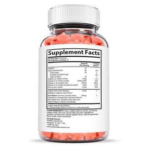 supplement facts of Lifetime Keto Max Gummies