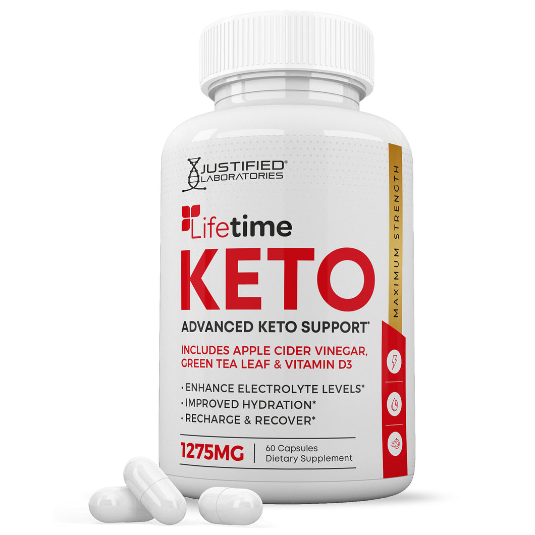 1 bottle of Lifetime Keto ACV Pills 1275MG