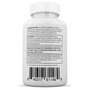 Suggested use and warnings of Lifetime Keto ACV Pills 1275MG