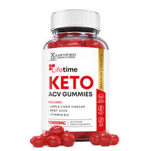 Load image into Gallery viewer, 1 bottle of Lifetime Keto ACV Gummies