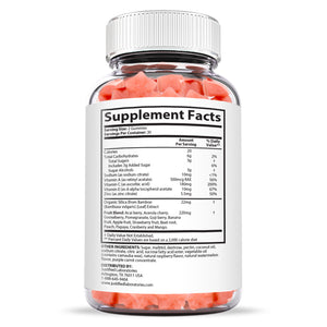 Supplement Facts of Luxe Keto Max Gummies