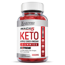 Load image into Gallery viewer, Front facing image of 2 x Stronger Mach 5 Extreme Keto ACV Gummies 2000mg