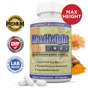 Max Height 5000 Pilules de maximisation de hauteur plus grande