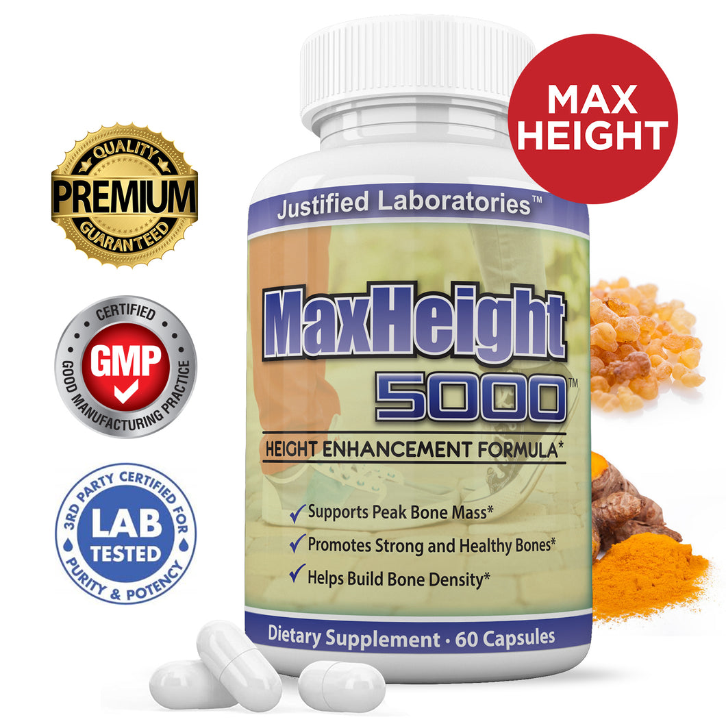 Max Height 5000 Grow Taller Height Maximizer Pills
