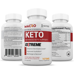 Macro Keto ACV Extreme Pills 1675MG