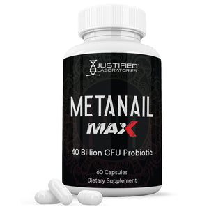 1 bottle of 3 X Stronger Metanail Max 40 Billion CFU Pills