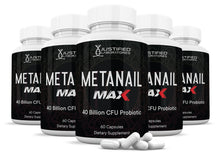 Laden Sie das Bild in den Galerie-Viewer, 5 bottles of 3 X Stronger Metanail Max 40 Billion CFU Pills