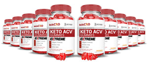 2 x Stronger Macro Keto ACV Gummies Extreme 2000mg