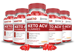 Macro Keto ACV Gummies 1000MG