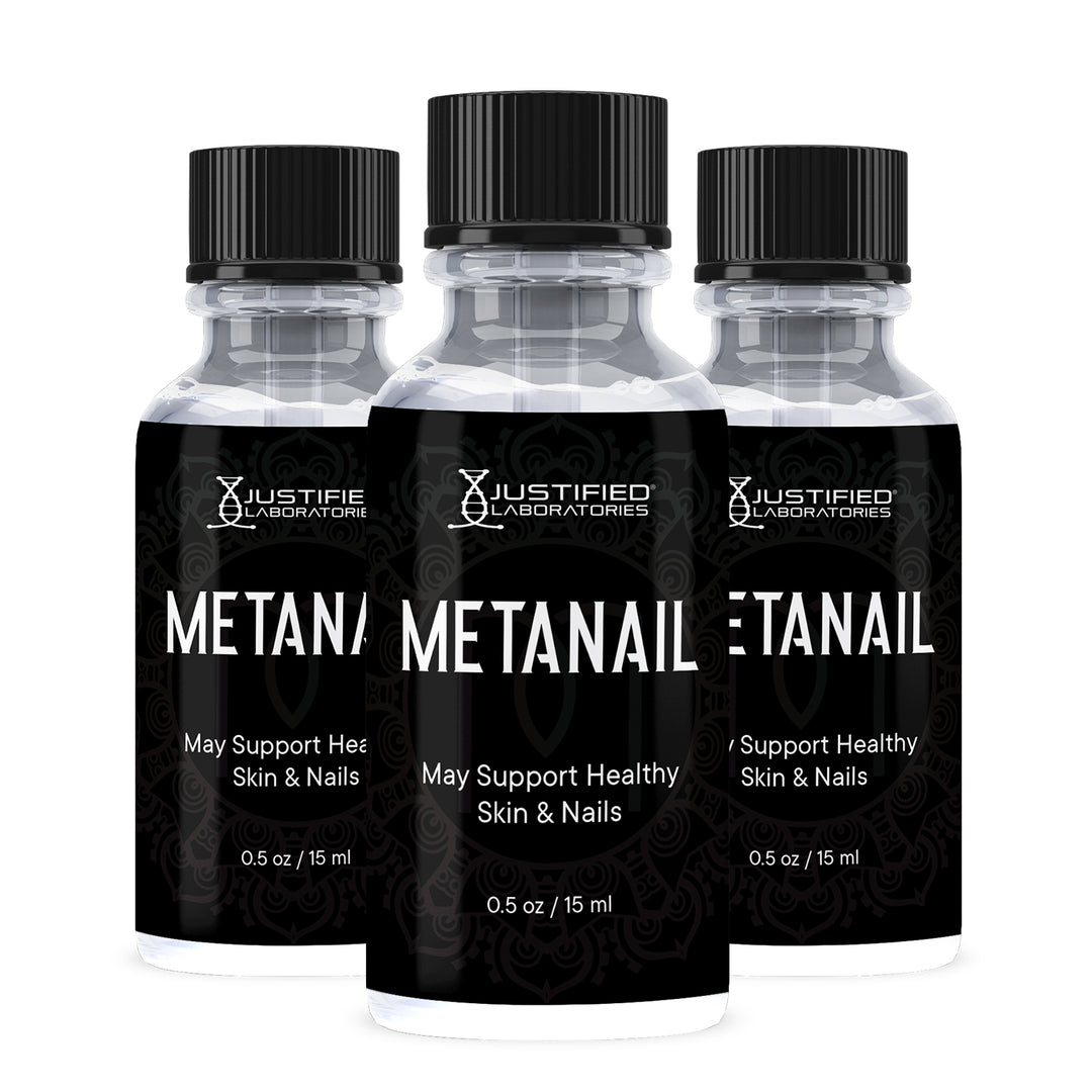 3 bottles of Metanail Nail Serum