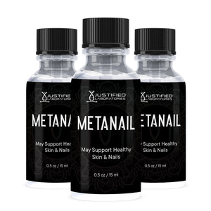 3 bottles of Metanail Nail Serum