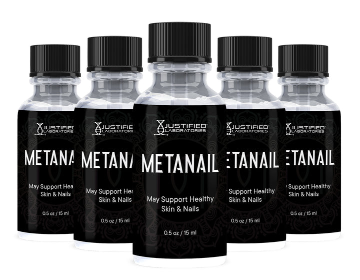 5 bottles of Metanail Nail Serum