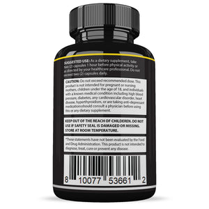 Suggested Use and warnings of Maasalong Men’s Health Supplement 1484mg