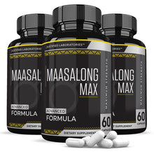 Cargar imagen en el visor de la Galería, 3 bottles of Maasalong Max Men’s Health Supplement 1600MG