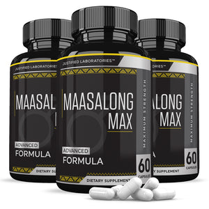 3 bottles of Maasalong Max Men’s Health Supplement 1600MG