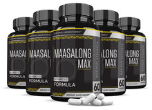 Cargar imagen en el visor de la Galería, 5 bottles of Maasalong Max Men’s Health Supplement 1600MG