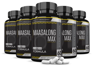 5 bottles of Maasalong Max Men’s Health Supplement 1600MG