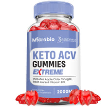 Load image into Gallery viewer, 1 bottle Microbio Keto ACV Gummies Extreme 2000mg