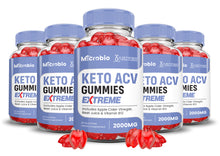 Load image into Gallery viewer, 5 bottles Microbio Keto ACV Gummies Extreme 2000mg