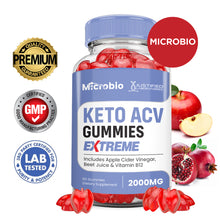 Load image into Gallery viewer, 2 x Stronger Microbio Keto ACV Gummies Extreme 2000mg