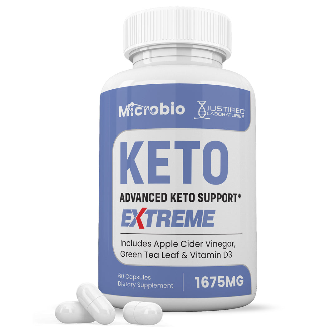 1 bottle of Microbio Keto ACV Extreme Pills 1675MG