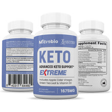 Laden Sie das Bild in den Galerie-Viewer, Microbio Keto ACV Extreme Pills 1675MG