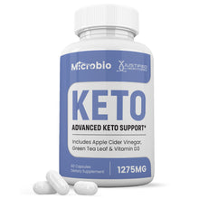 Load image into Gallery viewer, 1 bottle of Microbio Keto ACV Pills 1275MG