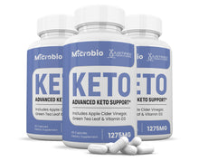 Load image into Gallery viewer, 3 bottles of Microbio Keto ACV Pills 1275MG