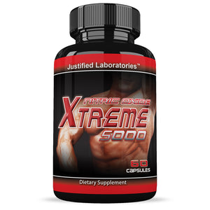 Front facing image of Nitric Oxide Xtreme 5000 Men’s Health Supplement 1600mg
