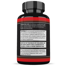 Load image into Gallery viewer, Suggested use and warnings of Nitric Oxide Xtreme 5000 Men’s Health Supplement 1600mg