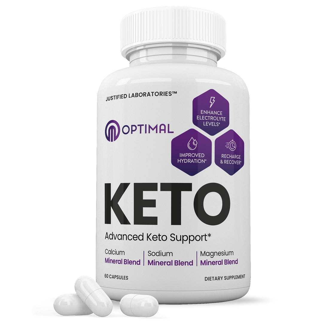 1 Bottle of Optimal Keto ACV Pills 1275MG