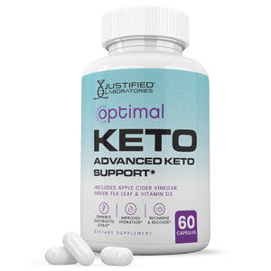1 bottle of Optimal Keto ACV Pills 1275MG