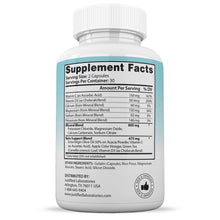 Load image into Gallery viewer, Supplement  Facts of Optimal Keto ACV Pills 1275MG 