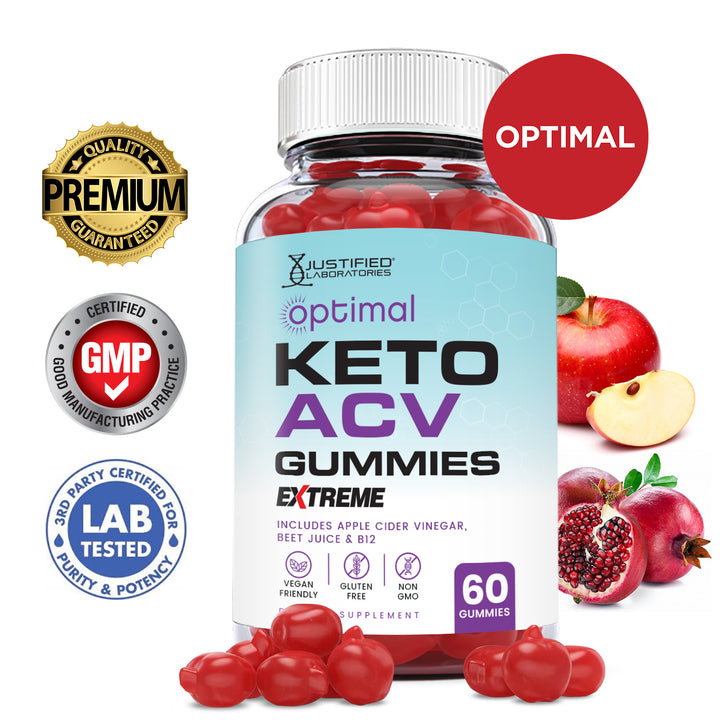 2 x Stronger Extreme Optimal Keto ACV Gummies 2000mg