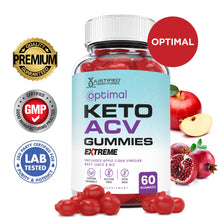 Afbeelding in Gallery-weergave laden, 2 x Stronger Extreme Optimal Keto ACV Gummies 2000mg