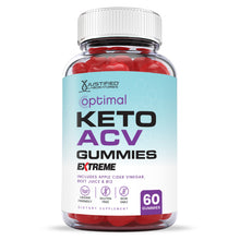 Carica l&#39;immagine nel visualizzatore di Gallery, Front facing image of 2 x Stronger Extreme Optimal Keto ACV Gummies 2000mg
