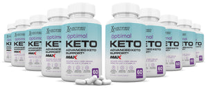10 bottles of Optimal Keto ACV Max Pills 1675MG