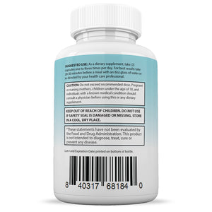 Suggested use and warning of  Optimal Keto ACV Max Pills 1675MG 