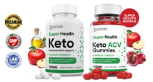 Cargar imagen en el visor de la Galería, Super Health Keto ACV Gummies + Pills Bundle