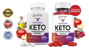 Transform Keto ACV Gummies + Keto Pills Bundle