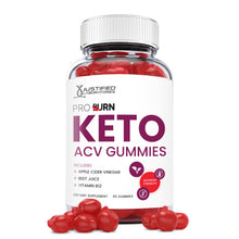 Load image into Gallery viewer, 1 bottle Pro Burn Keto ACV Gummies