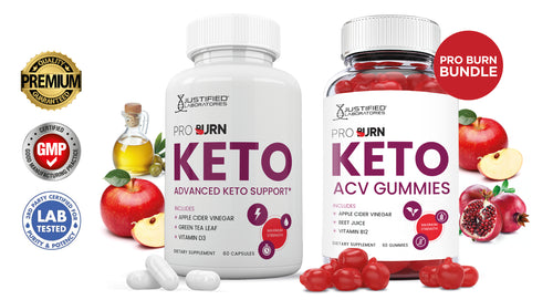 Pro Burn Keto ACV Gummies + Pills Bundle